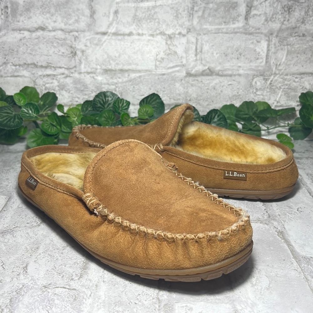 L.L.BEAN Slippers Men’s Size 9 Wicked Good Scuffs